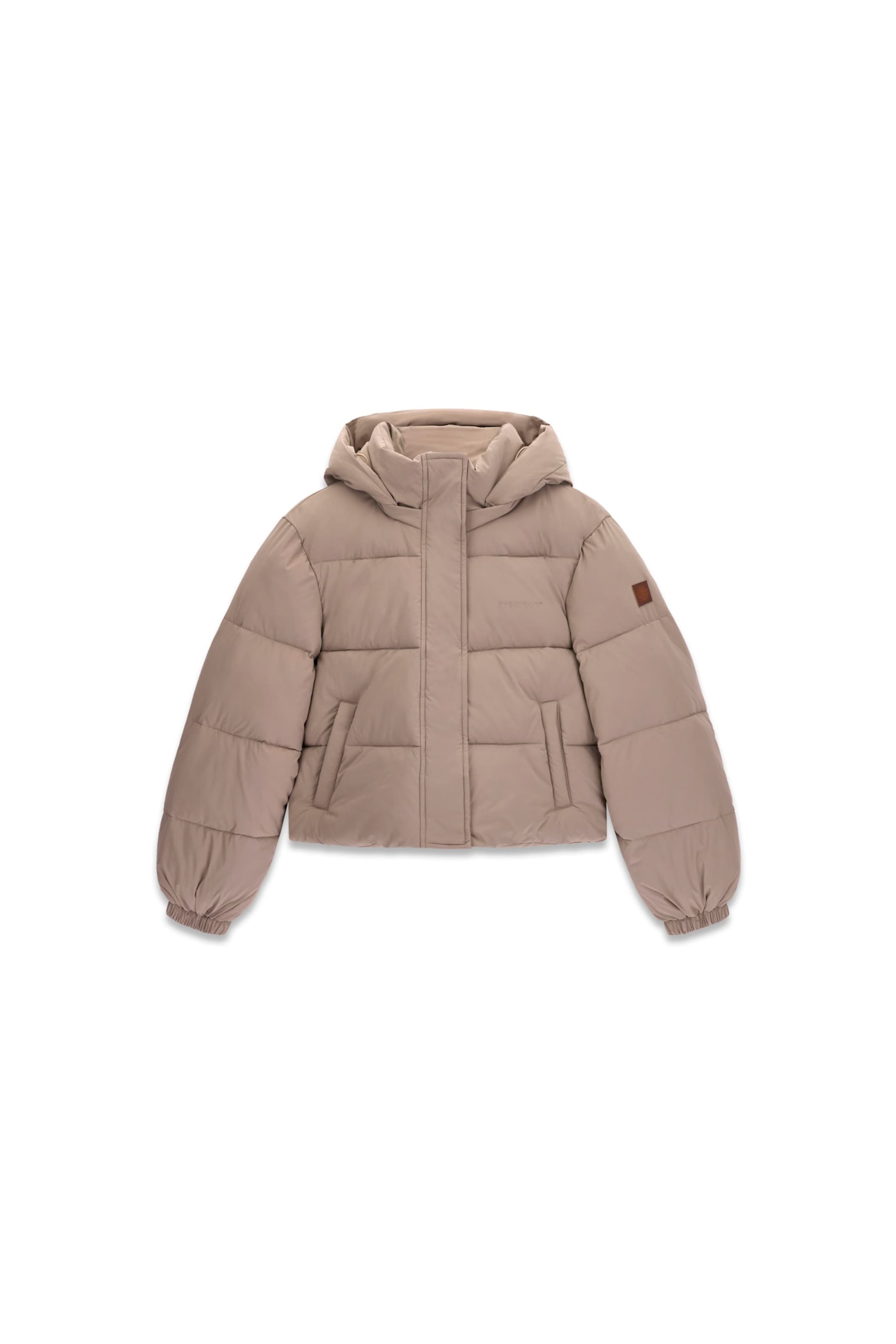 GUESS JEANS Between-Season Jacket in Beige: front
