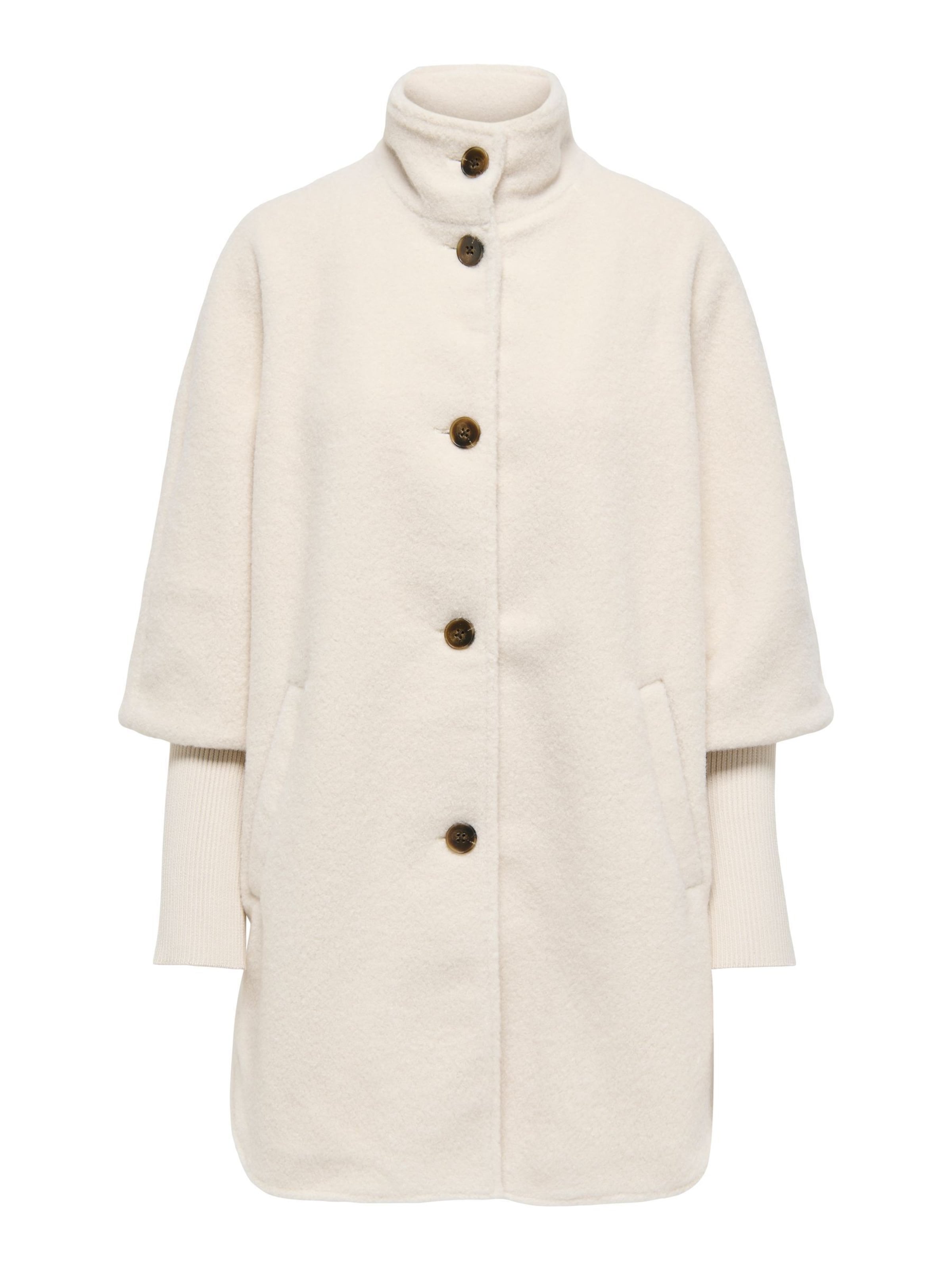 Cappotto di mezza stagione 'JDYORCHID' di JDY in bianco: frontale