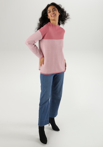 Aniston SELECTED Sweater in Pink