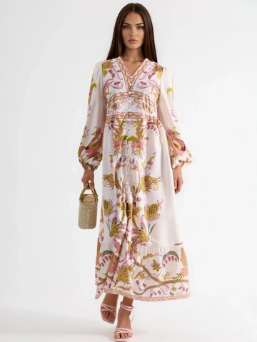 MSN Collection Sukienka w kolorze mieszane kolory