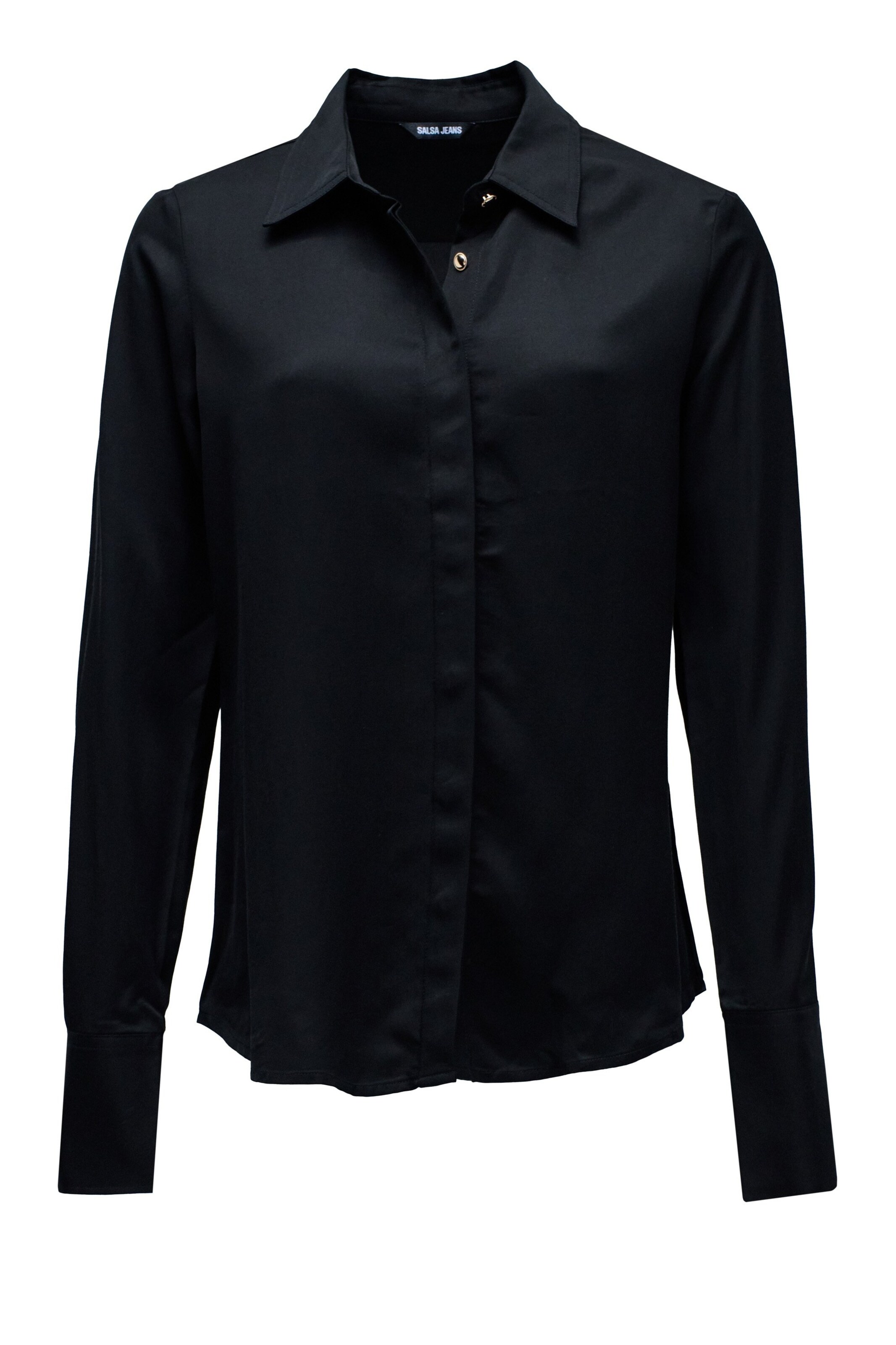 Salsa Jeans Blouse in Black: front