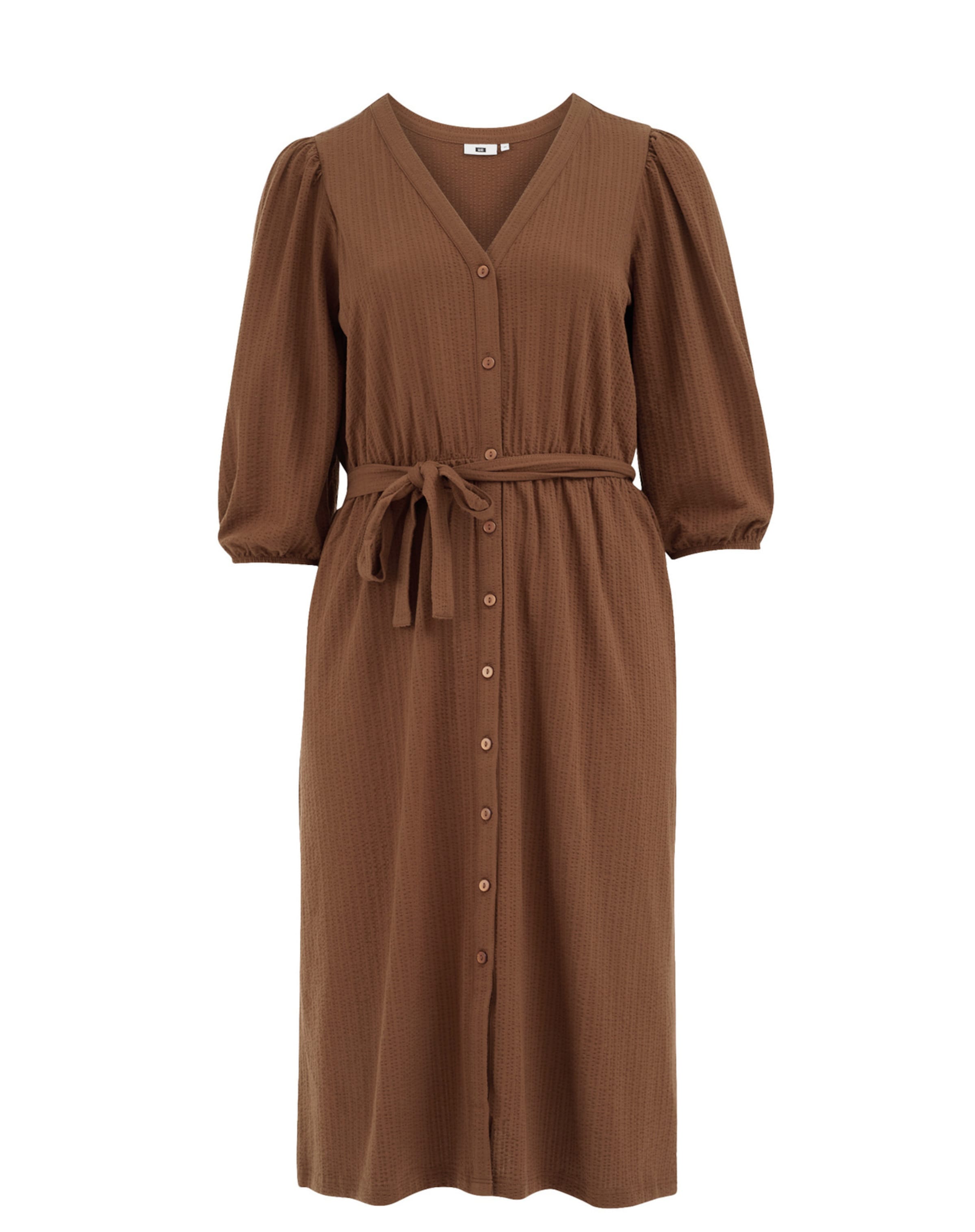 Abito di WE Fashion in marrone: frontale