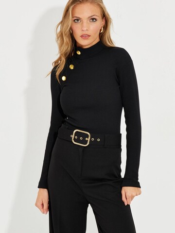 Cool & Sexy Shirt in Black: front