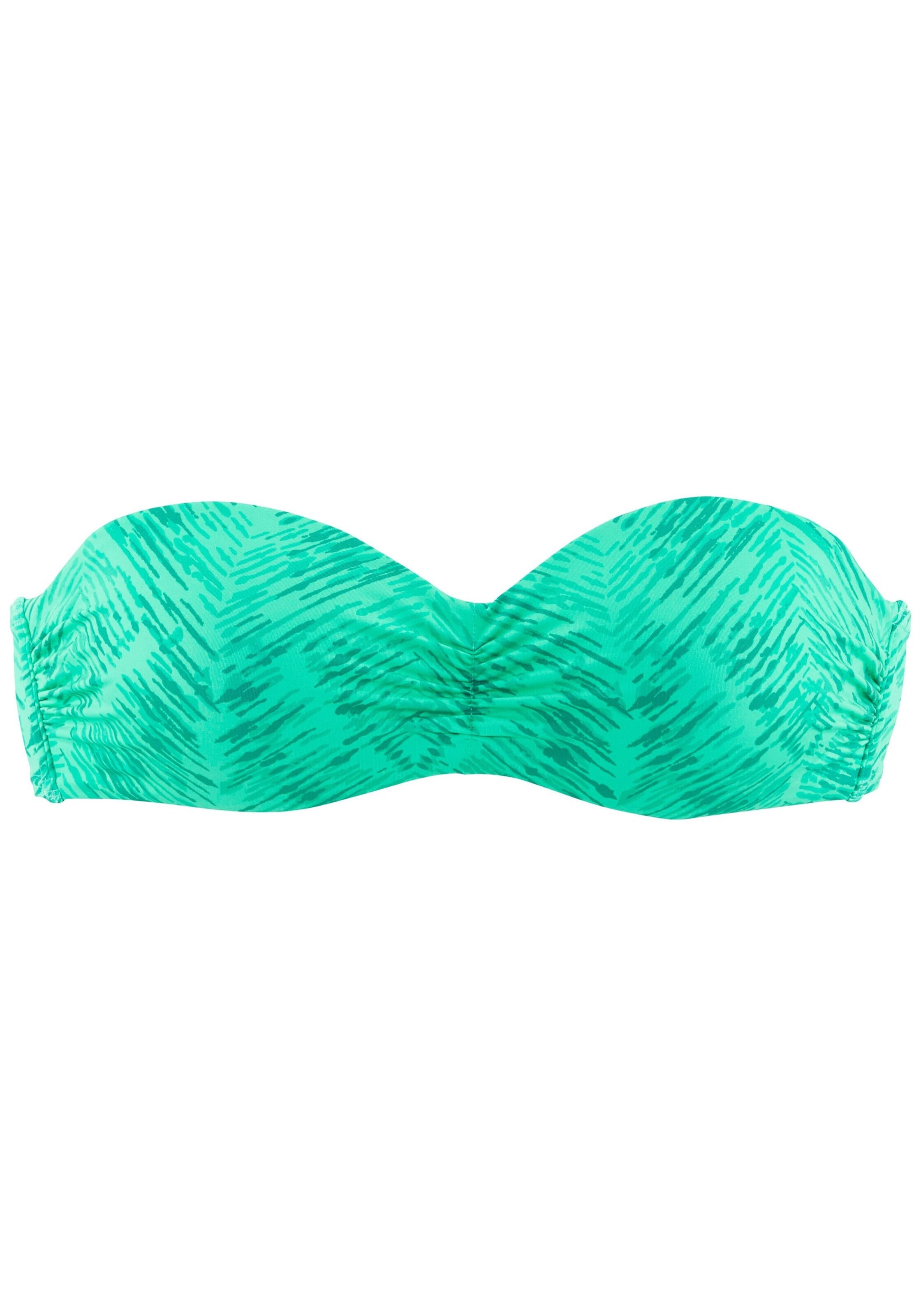 JETTE - Bandeau Top de bikini en verde
