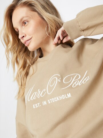 Marc O'Polo - Sweatshirt em castanho