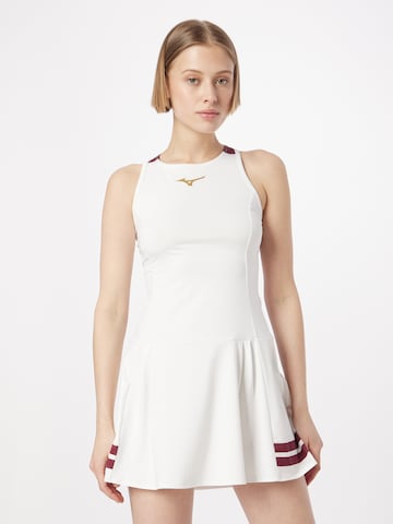 MIZUNO Αθλητικό φόρεμα σε λευκό: μπροστά