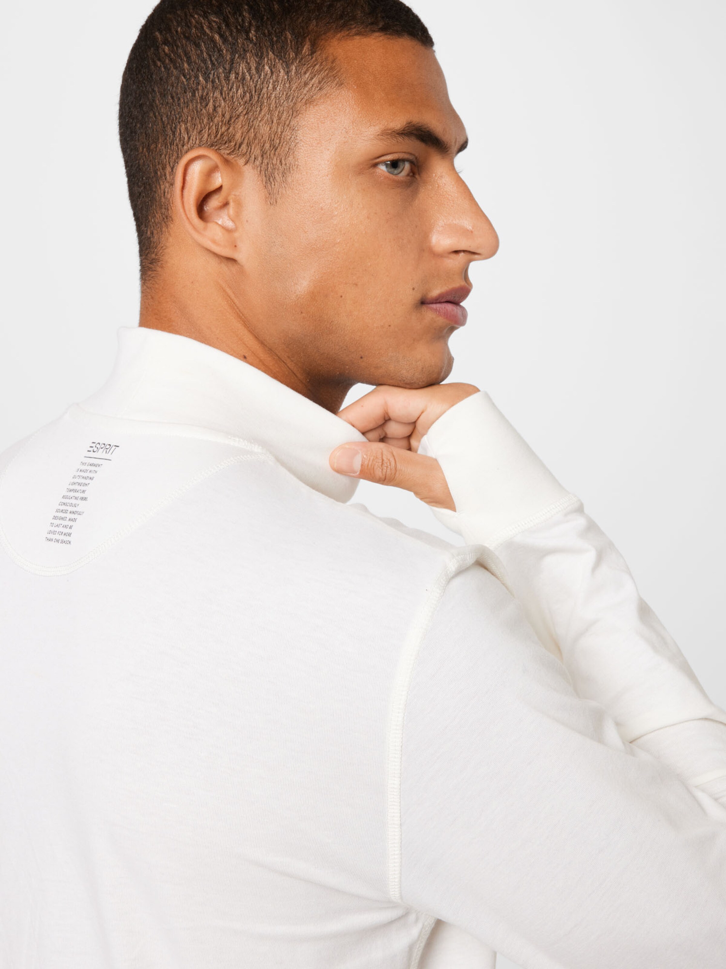 Männer Shirts ESPRIT Shirt in Weiß - VH30632 Männer Shirts ESPRIT Shirt in Weiß - VH30632