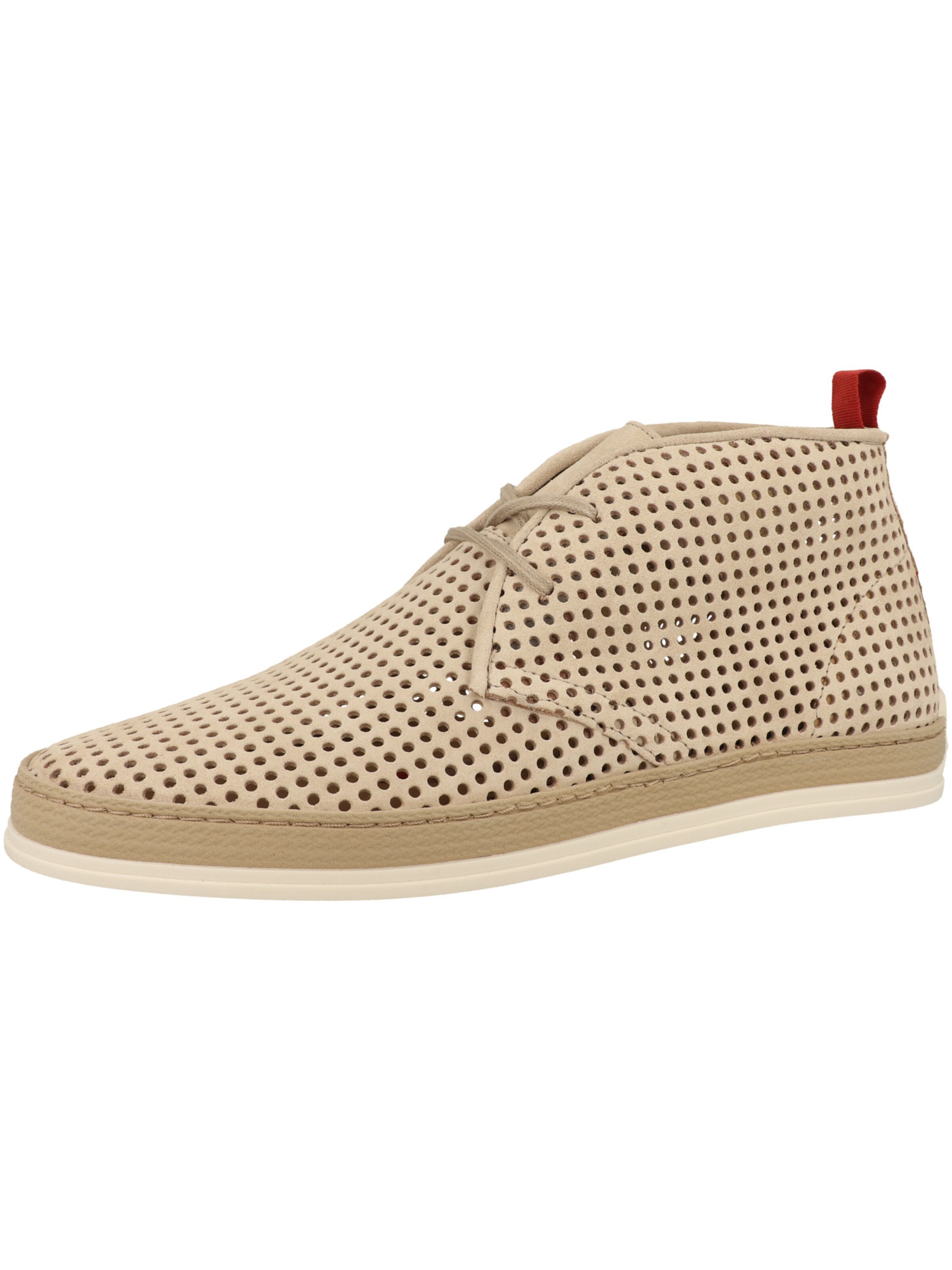 NOBRAND Veterschoen 'Carl 8' in Beige: voorkant