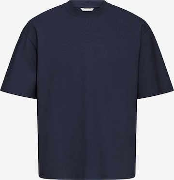 Casual Friday Rundhalsshirt ' CFForrie ' in Blau: Vorderseite