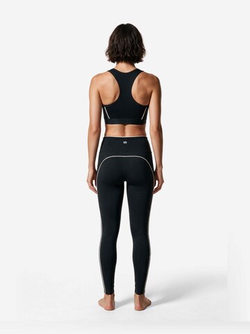 SNOCKS Bustier Sport-BH in Schwarz