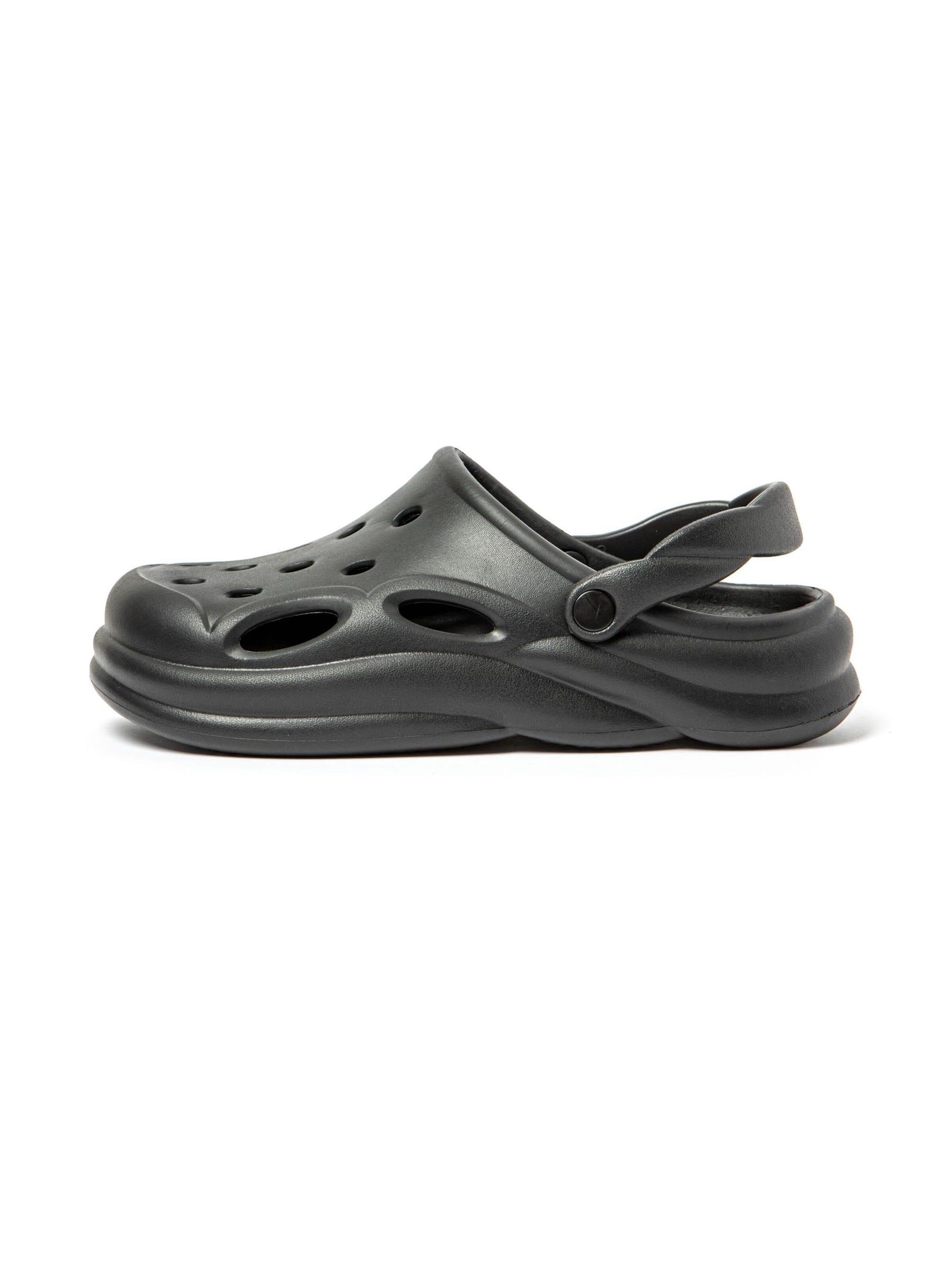 Claquettes / Tongs 'Cloppy' Brasileras en noir : devant