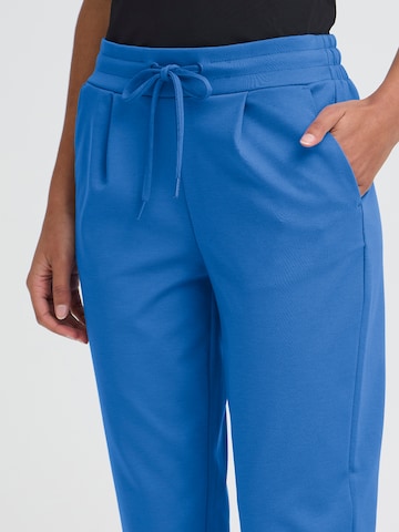 Tapered Pantaloni con pieghe 'IHKATE' di ICHI in blu
