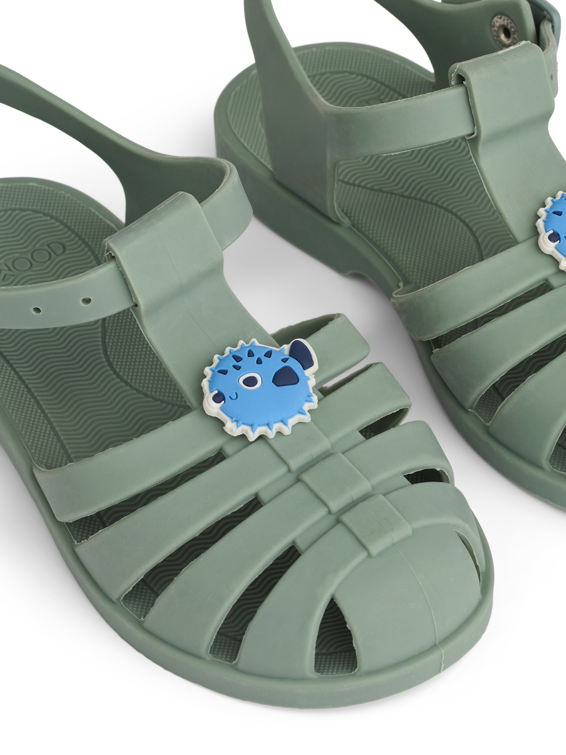 Pantofi deschiși 'Bre' de la Liewood pe verde