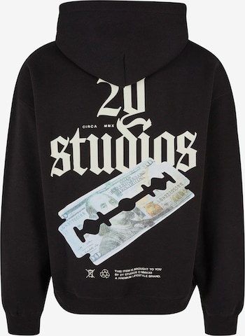 2Y Studios Mikina 'Razor' – černá