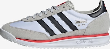 Baskets basses 'SL 72 RS' ADIDAS ORIGINALS en blanc : devant