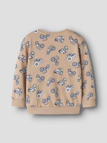 NAME IT Sweatshirt 'NMMVIFELIX' in Beige