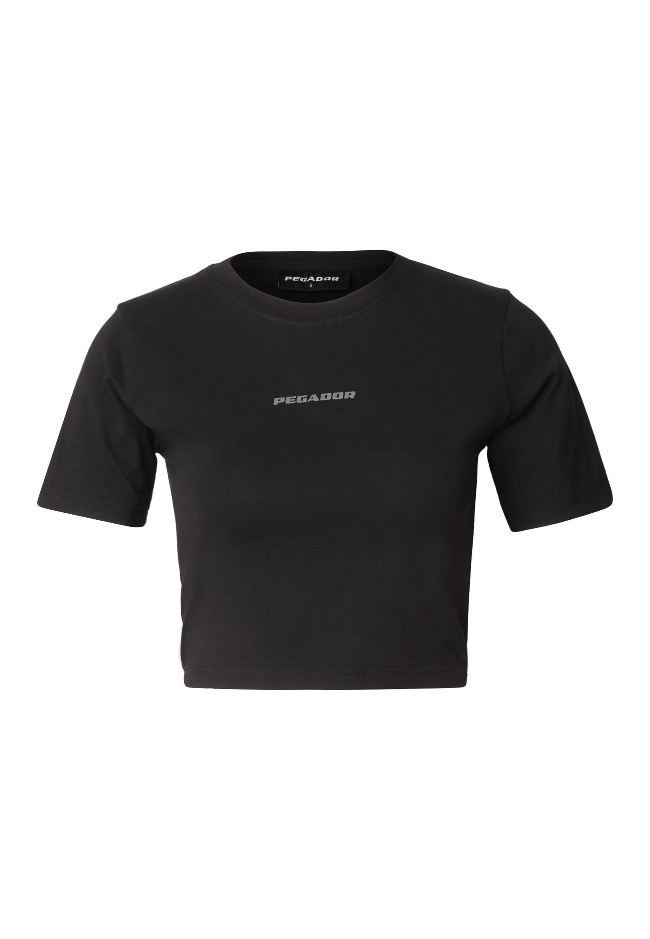 Pegador Shirt 'Ines' in Zwart: voorkant