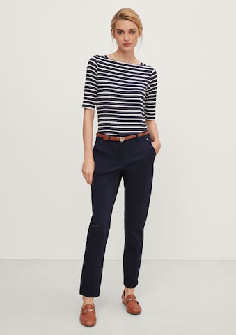 Coupe slim Pantalon chino COMMA en bleu