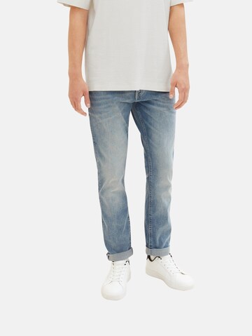 TOM TAILOR DENIM Regular Jeans 'Aedan' in Blauw: voorkant