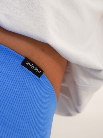 sminded® Regular Leggings 'Seamless Boost Leggings' in Blue