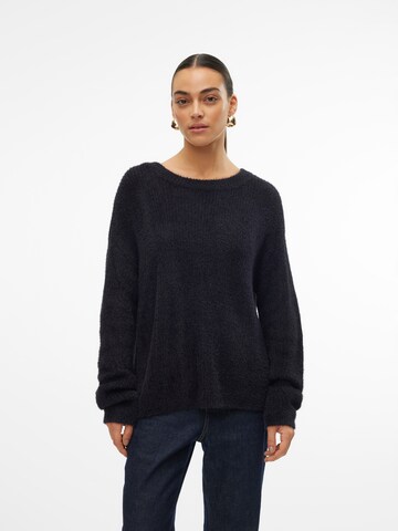 VERO MODA Sweater in Black: front
