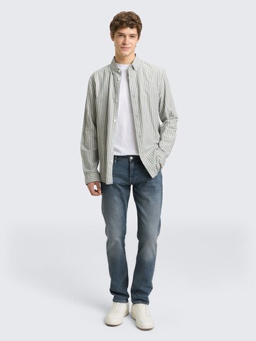 TOM TAILOR DENIM Slimfit Jeans 'Piers' in Weiß