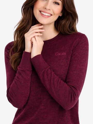 Cocain Underwear Sweater in Red