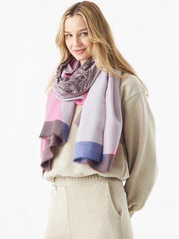 Écharpe CODELLO en rose : devant