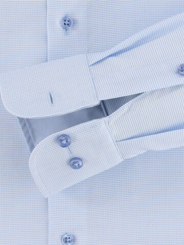 CASAMODA Slim fit Button Up Shirt in Blue