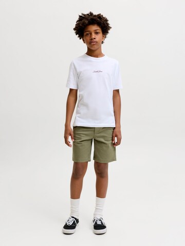 Coupe slim Pantalon Jack & Jones Junior en vert