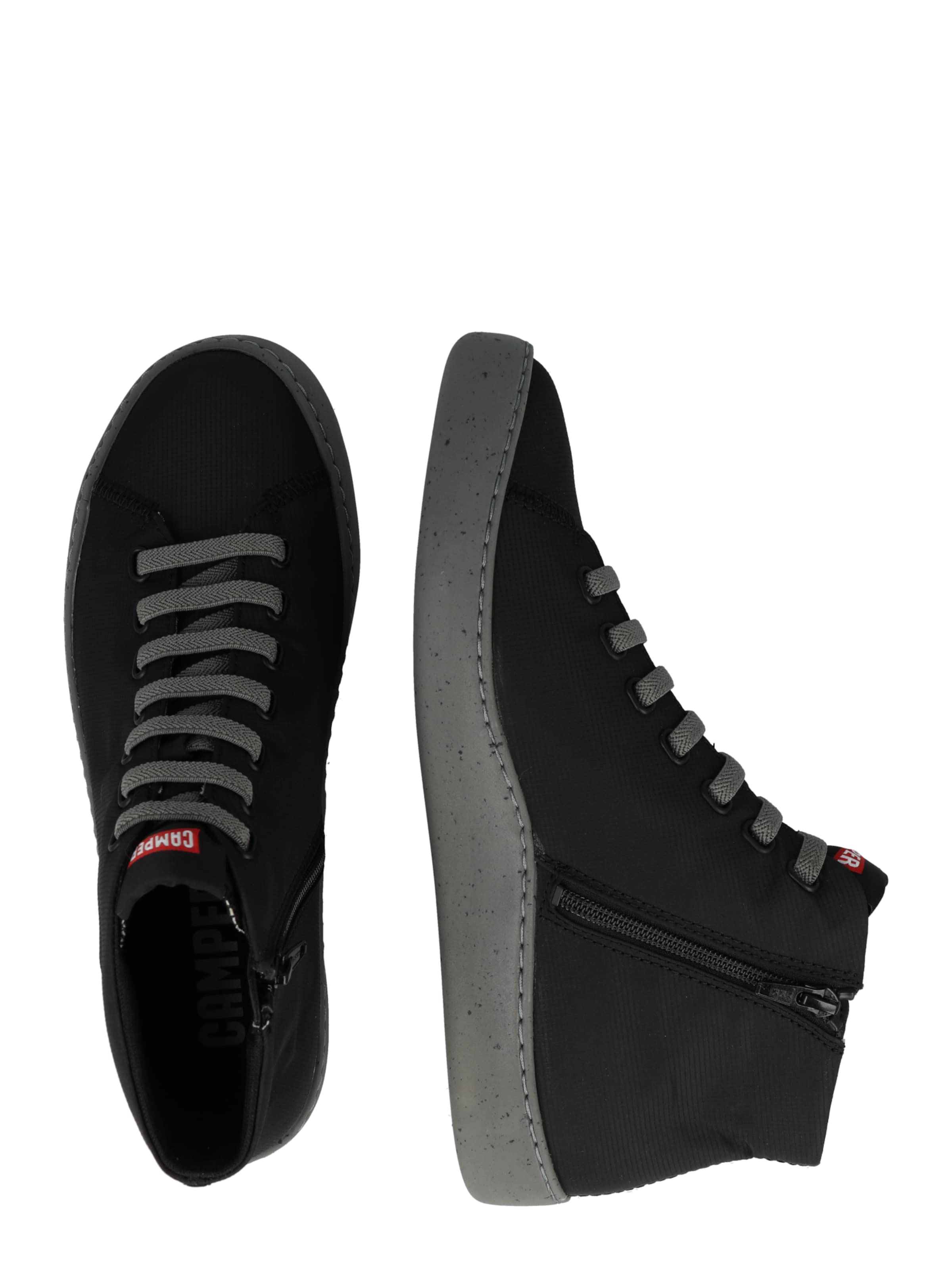 Sneaker alta 'Peu Touring' di CAMPER in nero