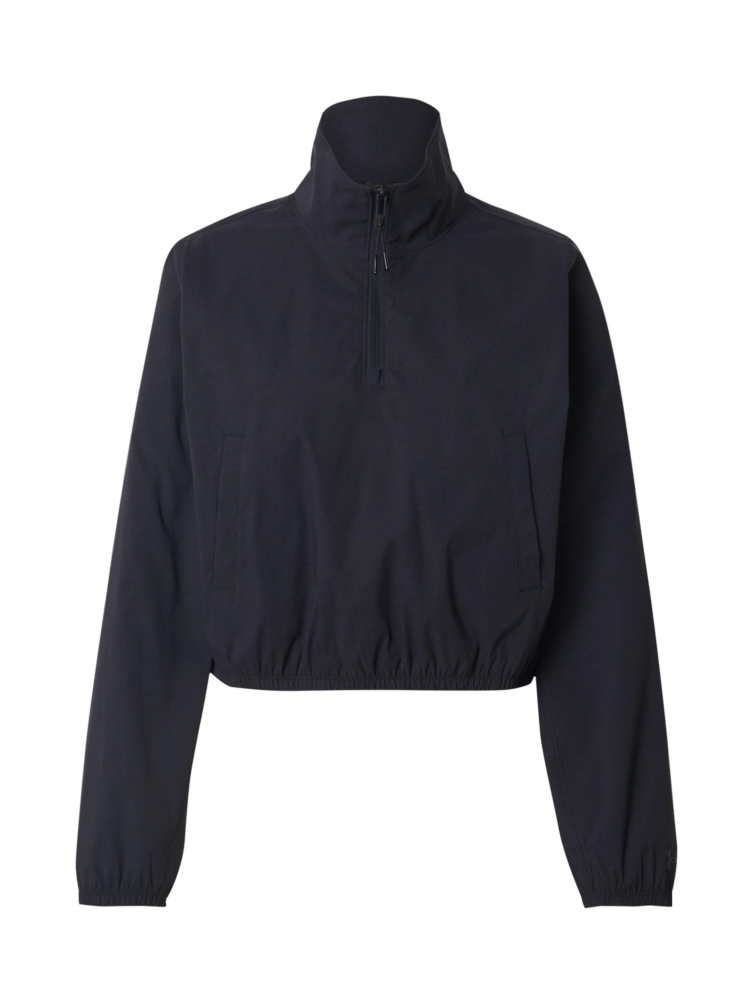 UNDER ARMOUR Athletic Jacket 'Unstoppable' in Black: front