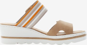 Rieker Mules in Beige