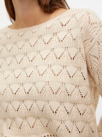 VERO MODA Sweater 'VMLUA' in Beige