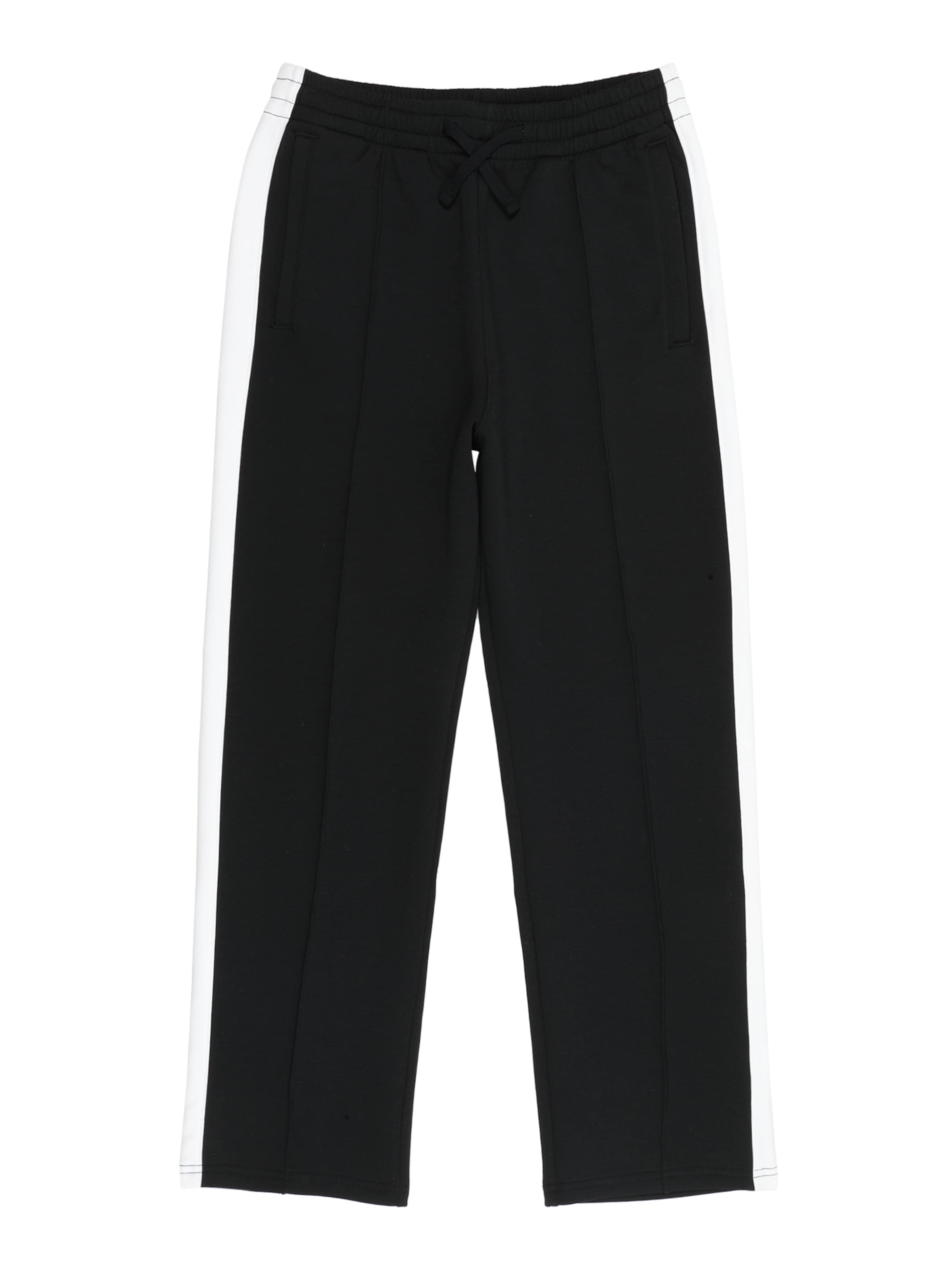 Abercrombie & Fitch Štandardný strih Nohavice - Čierna: predná strana