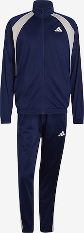 mėlyna ADIDAS SPORTSWEAR Treniruočių kostiumas: priekis