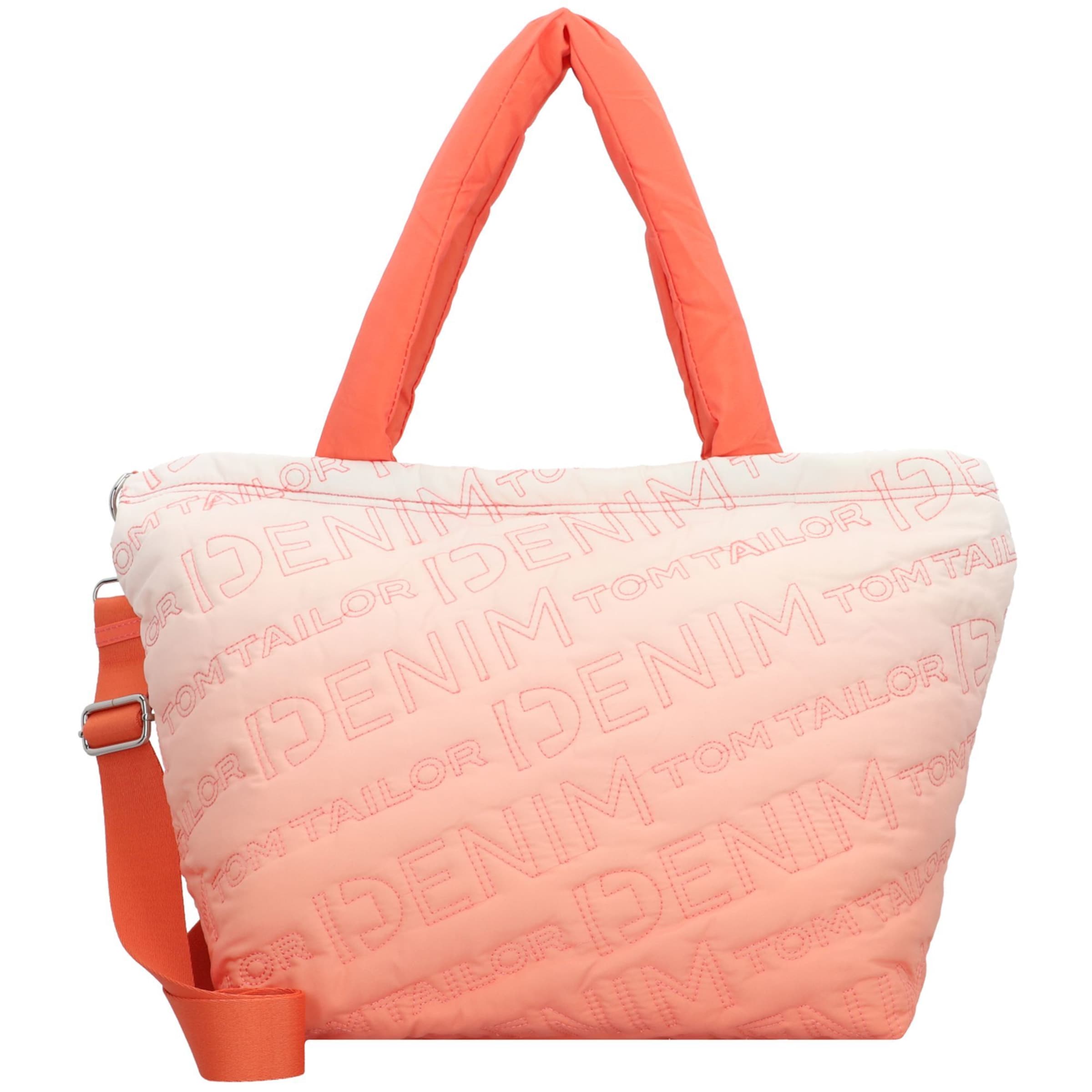 TOM TAILOR DENIM Shopper 'Lexa' in Oranje: voorkant