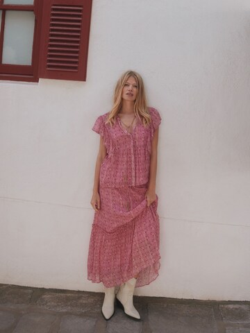 Rockett St George Bluse in Pink