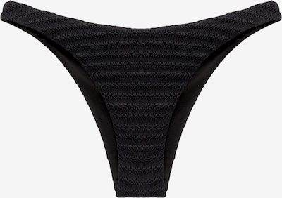 Slip costum de baie Pull&Bear pe negru, Vizualizare produs