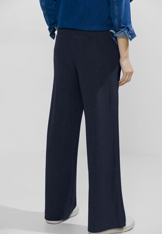 CECIL Wide Leg Hose in Blau