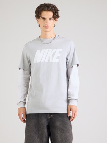 Nike Sportswear Póló 'Club' - szürke: elől