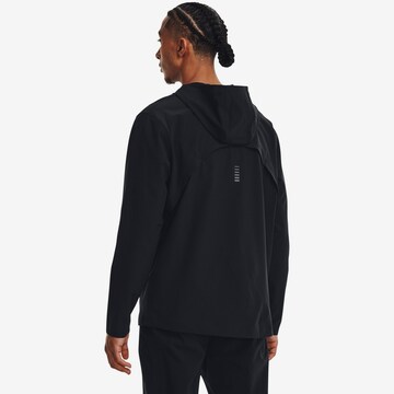 UNDER ARMOUR Athletic Jacket in Black