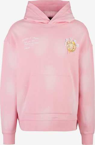 Sweat-shirt 19V69 ITALIA en rose : devant