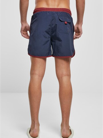 Shorts de bain 'Retro' Urban Classics en bleu