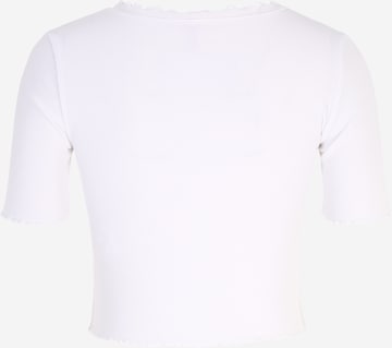 Only Petite T-Shirt 'LAILA' in Weiß