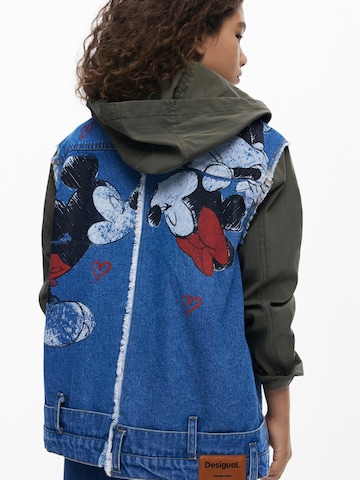Desigual Kurtka przejściowa 'Mickey and Minnie Mouse™' w kolorze niebieski