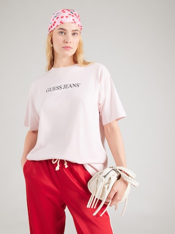 GUESS JEANS Shirt in Roze: voorkant