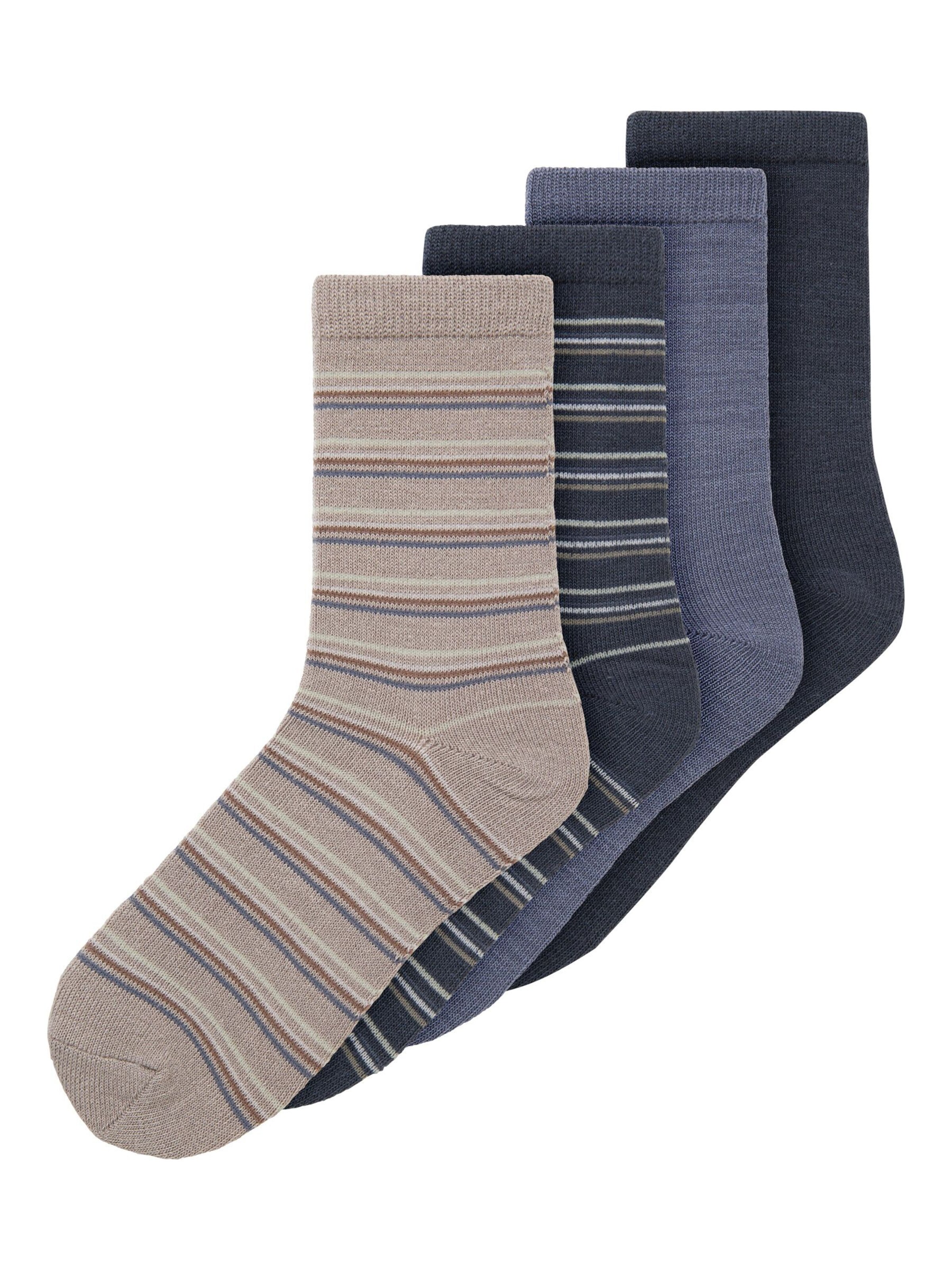 NAME IT - Calcetines en beige: frente