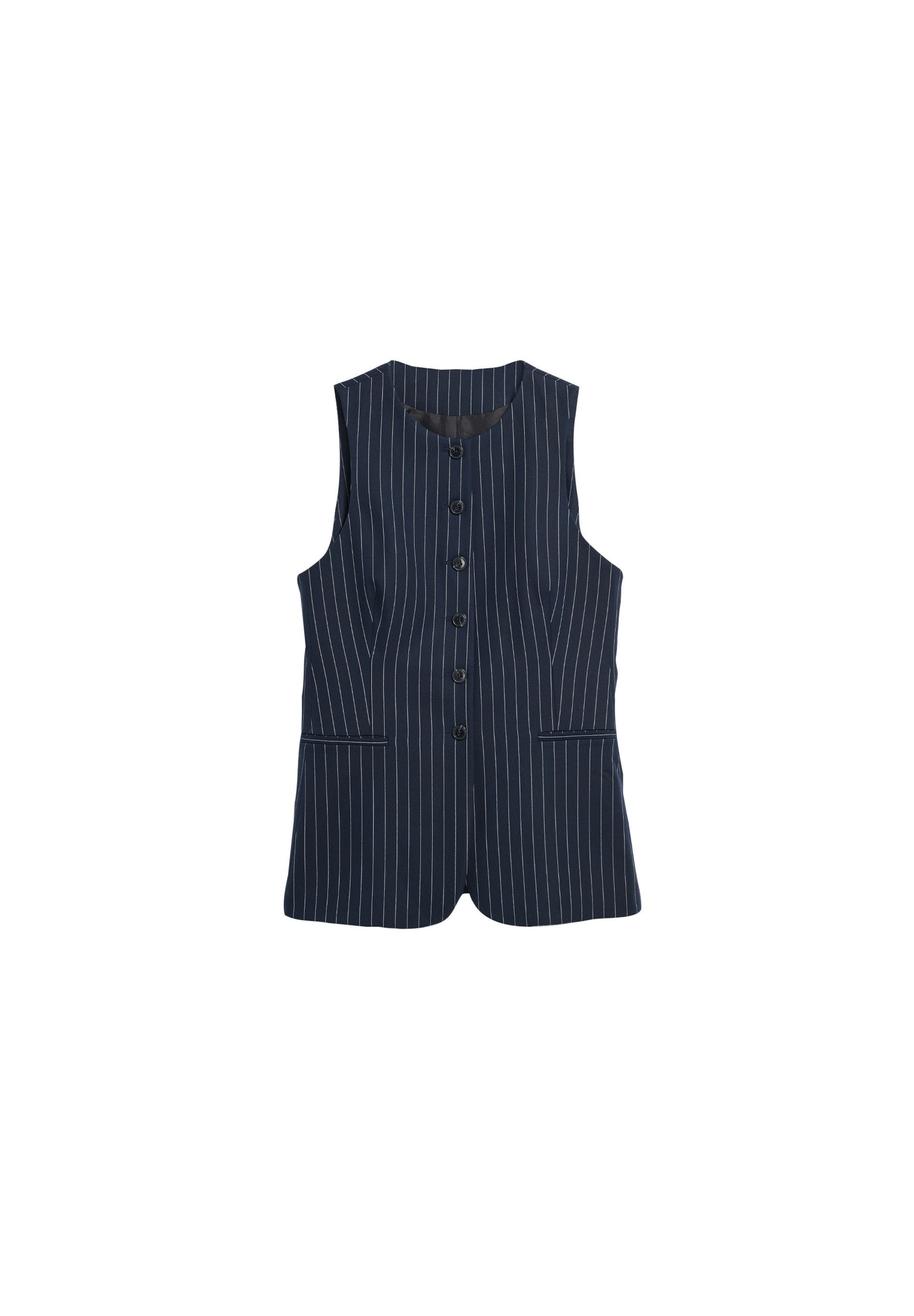 ARMEDANGELS Vest in Blue: front