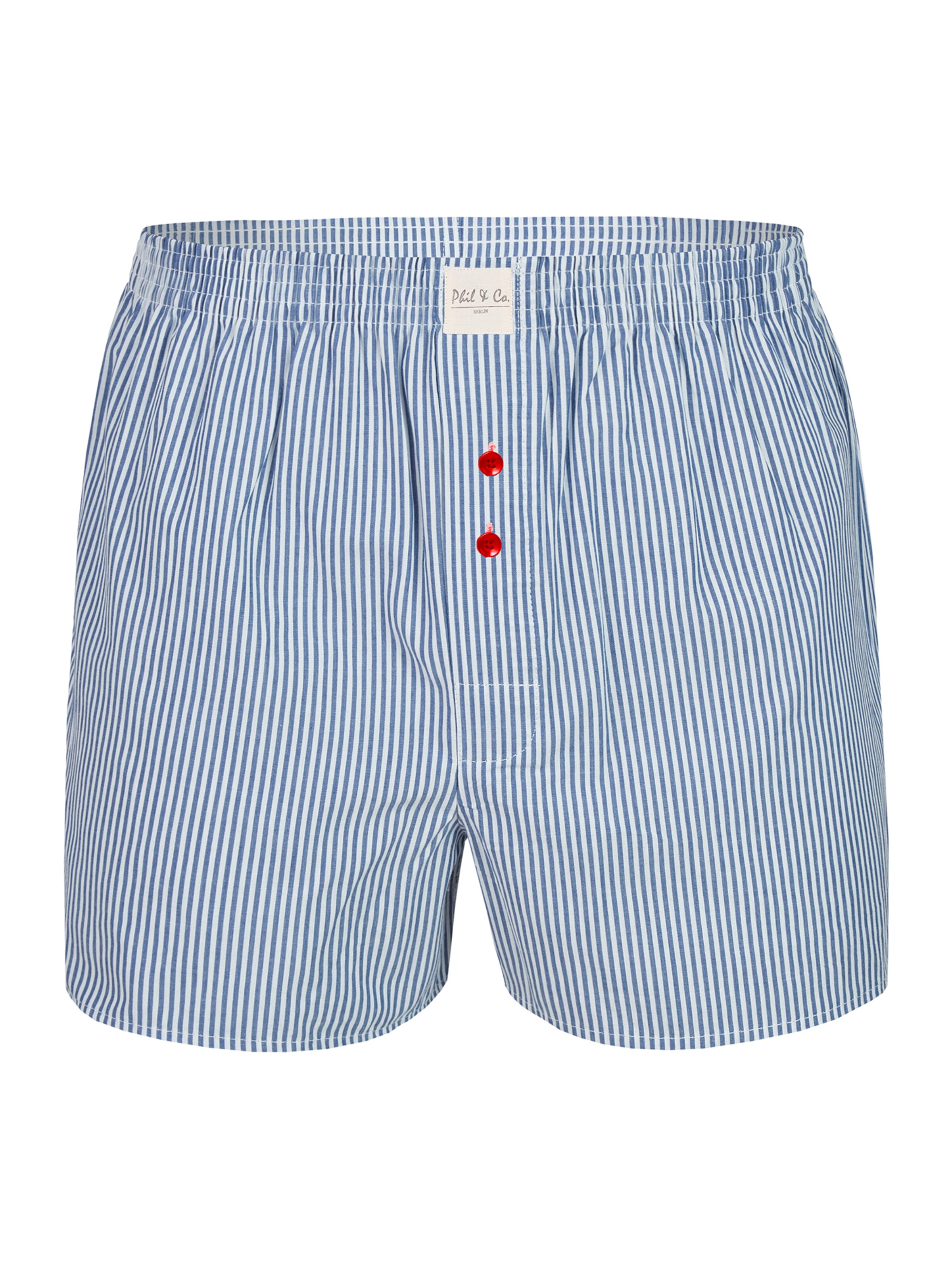 Phil & Co. Berlin Boxershorts ' Classic Sets ' in Blauw